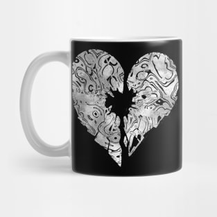 Broken Heart Moonlight Mug